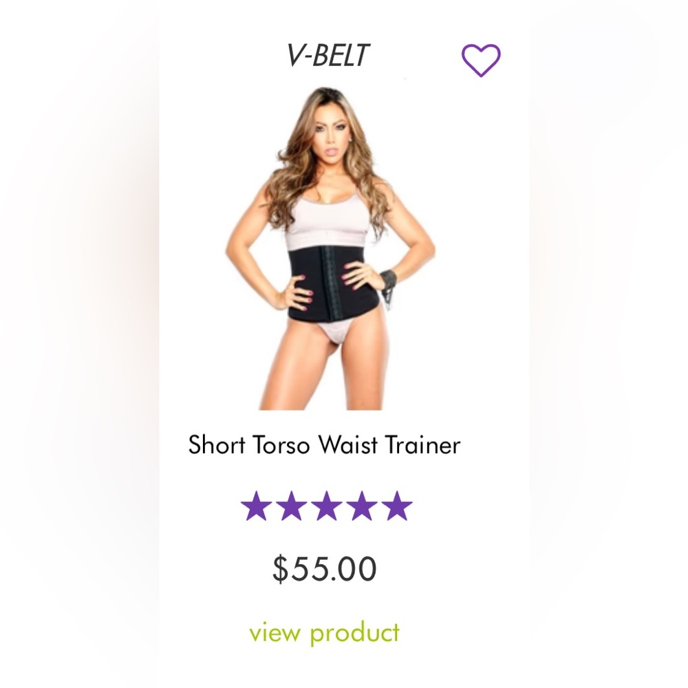 V‎ belt Waist Trainer